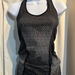 Athleta Black and Gray Tank Top